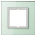 Jung LS Plus Afdekraam LSP981GLAS Wit mat