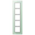 Jung LS Plus Afdekraam LSP985GLAS Wit mat