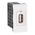 Legrand Mosaic USB wandcontactdoos 077591 1voudig
