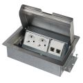 OCS Servicebox 3.0 Vloercontactdoos 33.72.160 2x230Vplus2xcat6a UTP