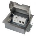 OCS Servicebox 3.0 Vloercontactdoos 33.72.158 1x230Vplus2xcat6a UTP