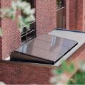 Glampère FlatFix Fusion - Plug and play 3 zonnepanelen portrait naast elkaar full black voor thuisbatterij