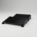 Glampère FlatFix Fusion - Plug and play zonnepaneel landscape achter elkaar zwart