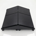 Glampère FlatFix Fusion - Plug and play 4 zonnepanelen landscape oost-west full black voor thuisbatterij