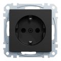 Schneider Electric Merten M Wandcontactdoos MEG23000403 Zwart mat