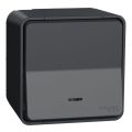 Schneider Electric Merten Mureva Styl Impulsdrukker MUR35028 Grijs
