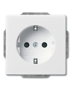 ABB BuschJaeger FutureSolo Wandcontactdoos 20 EUCR84503 Verkeerswit glanzend