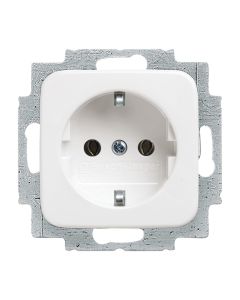 ABB BuschJaeger Reflex SI Wandcontactdoos 20 EUC214503 Alpinwit