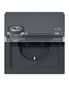 Gira Tx44 Wandcontactdoos 446767 Antraciet