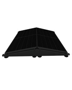 Glampère FlatFix Fusion Plug and play zonnepaneel landscape oostwest zwart