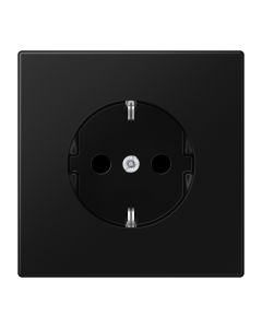 Jung LS Range Wandcontactdoos LS1520NSWM Grafietzwart mat