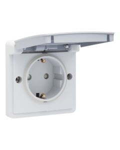 Niko New Hydro Wandcontactdoos 70036800 Grijs