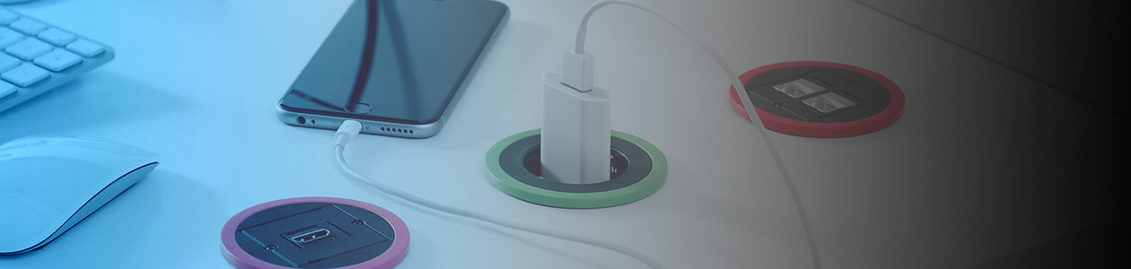 Inbouwstopcontact bureau