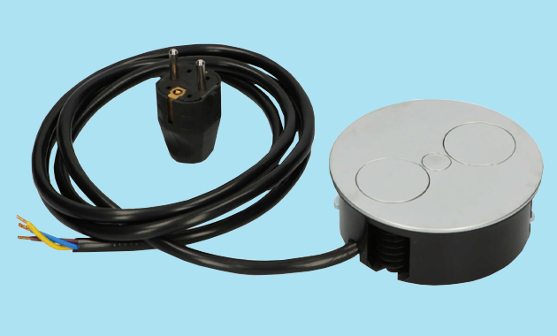 Inbouwunit randaarde stekker