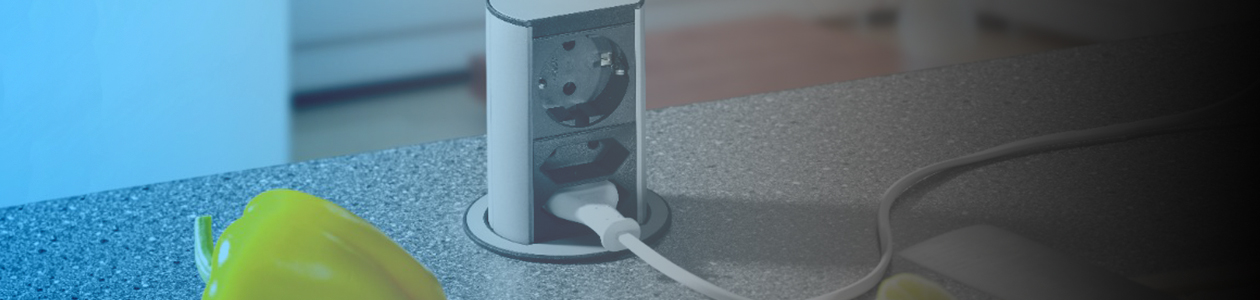 Inbouwstopcontact keuken