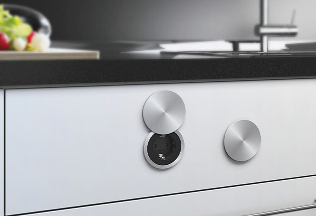 Keuken inbouw stopcontact enkel