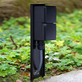 Glampère Budget tuinpaalstopcontacten